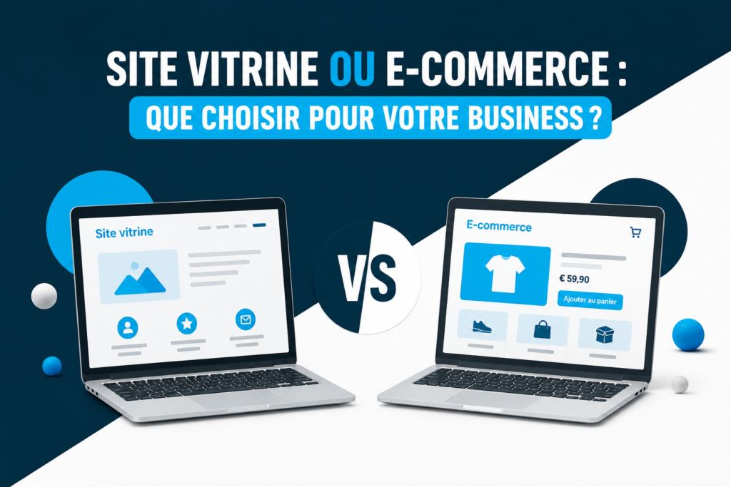 Miniature site vitrine ou e-commerce